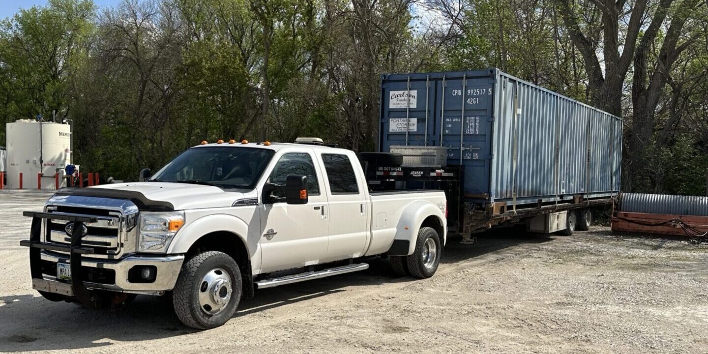 Container Loaded for Delivery (1)