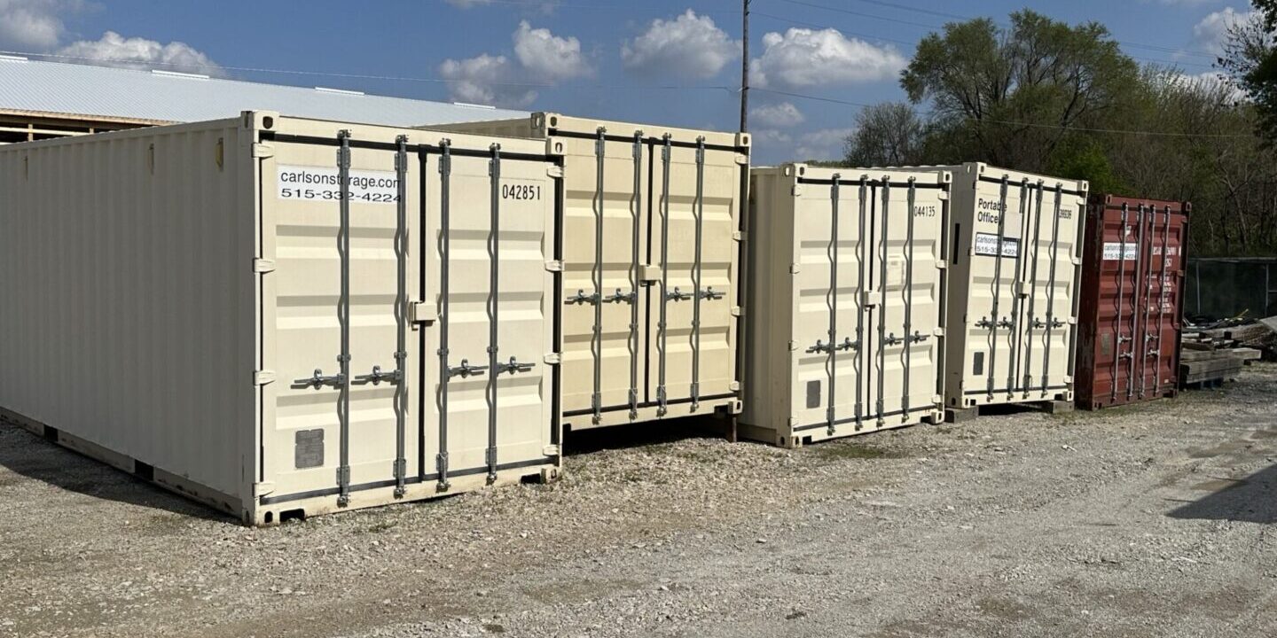 Containers at Truck Yard South End